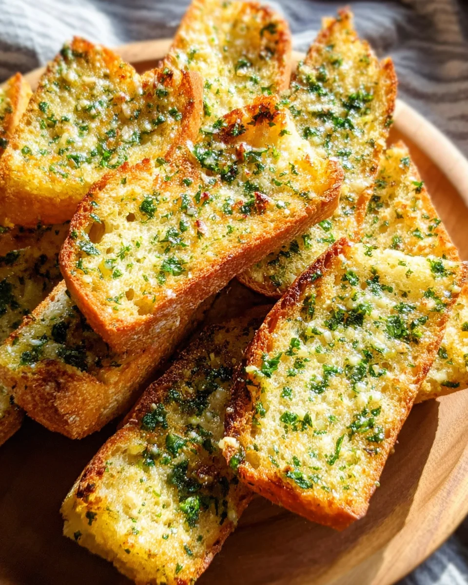 10-Minute Air Fryer Garlic Bread