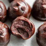 3-Ingredient No Bake Brownie Bites