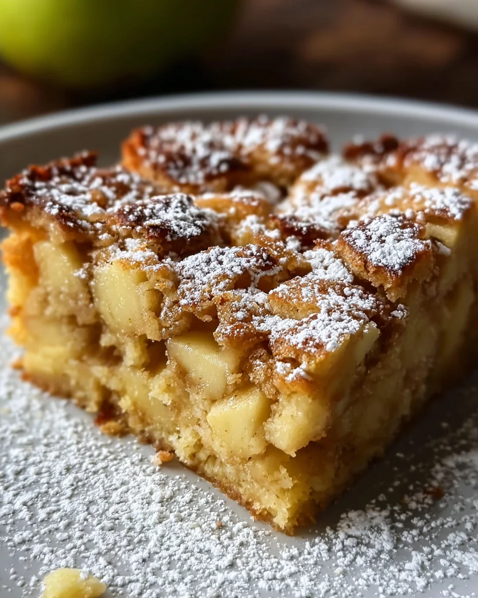 3 Ingredient Apple Cake