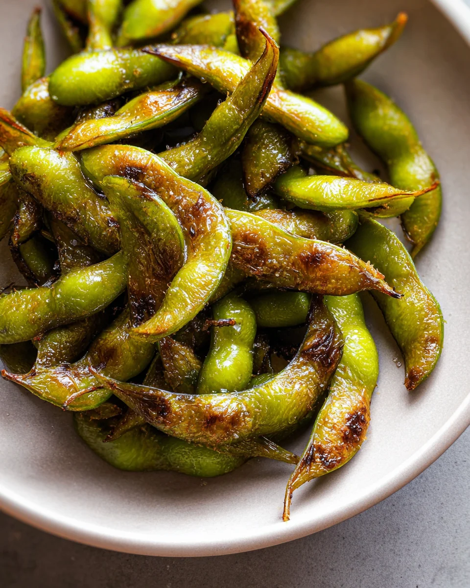 Air Fryer Edamame