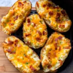 Air Fryer Twice Baked Potatoes