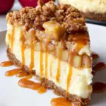 Apple Crisp Cheesecake