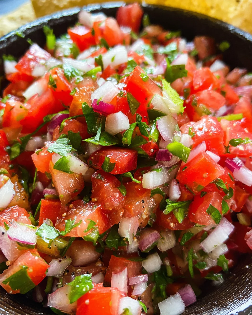 Authentic Pico de Gallo