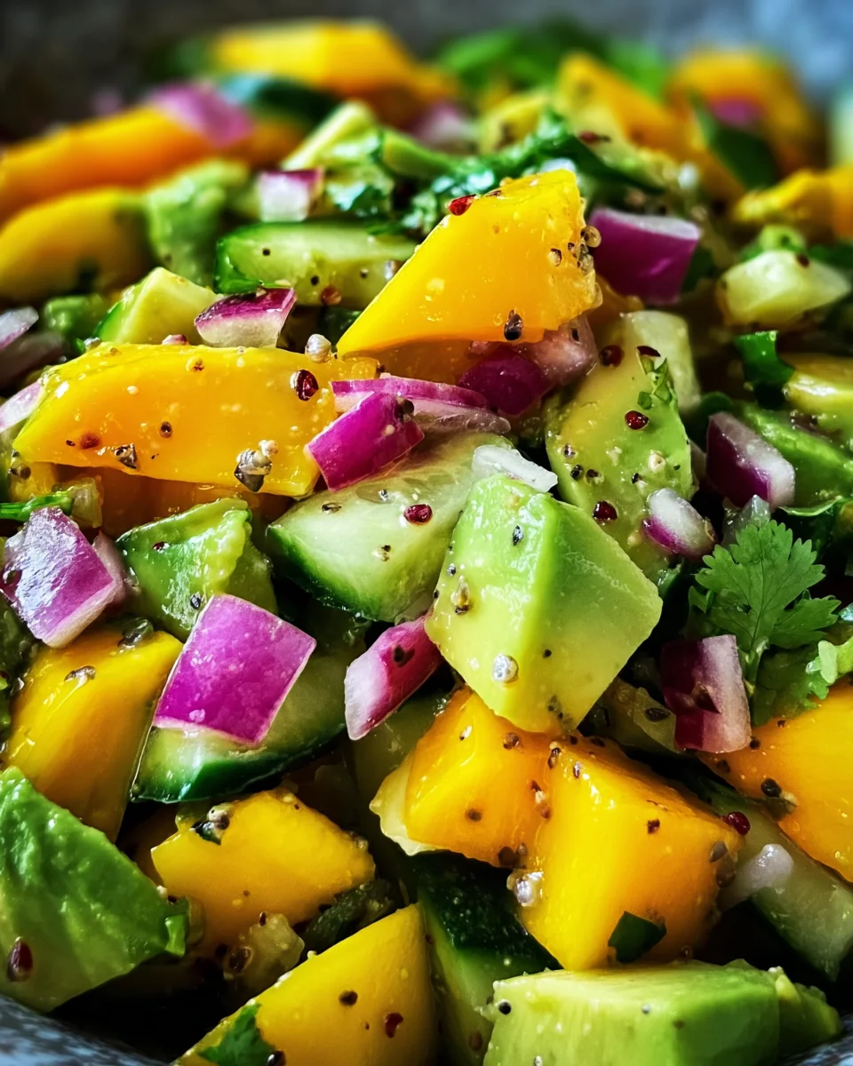 Avocado Mango Salad
