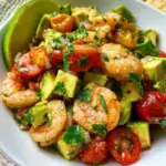 Avocado Salsa Shrimp Salad