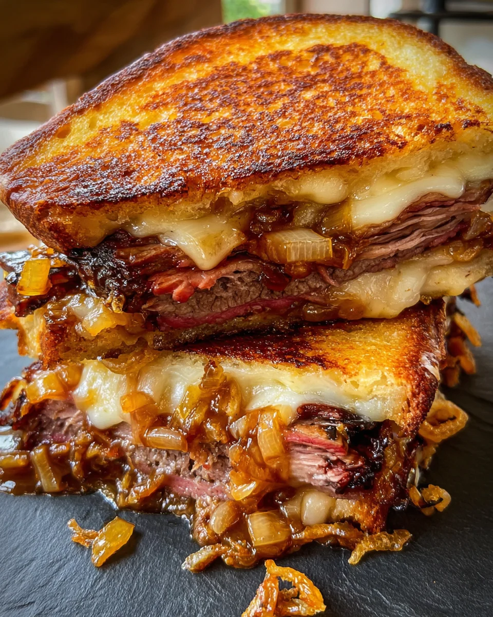 BBQ Brisket Melts