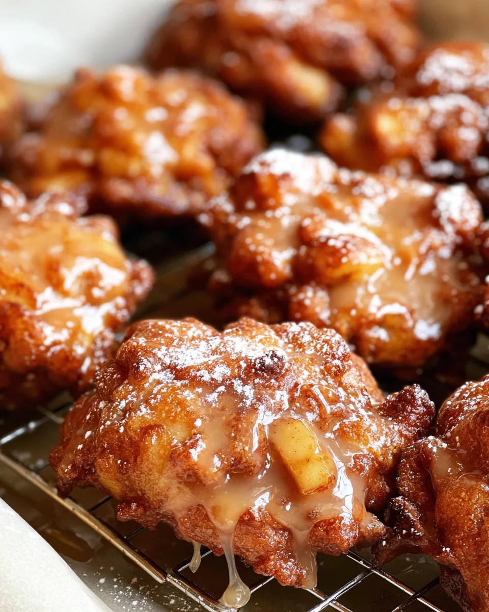Baked Apple Fritters 22 Baked