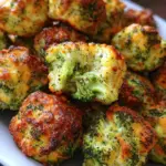 Baked Broccoli Cheese Balls