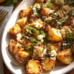 Baked Feta Potatoes