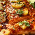 Baked Pineapple Salmon