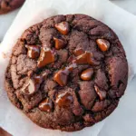 Bakery Style Double Chocolate Chip Cookies