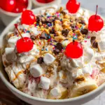 Banana Split Fluff Salad