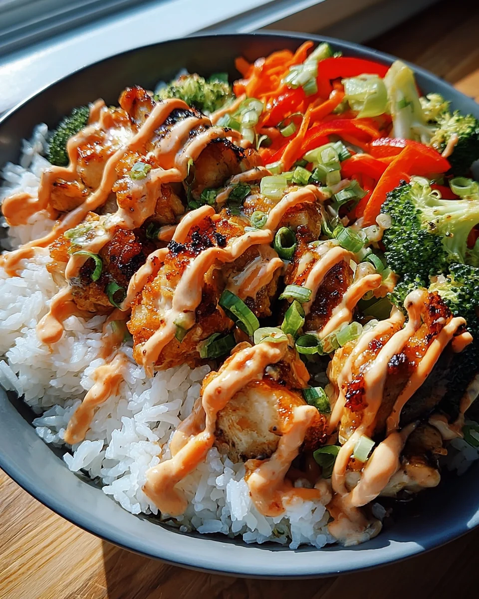 Bang Bang Chicken Bowl