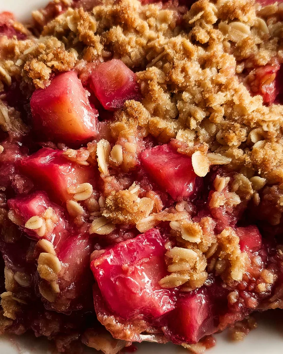 Best Rhubarb Crisp