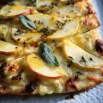 Brie and Apple Flatbread