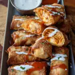 Buffalo Chicken Egg Rolls