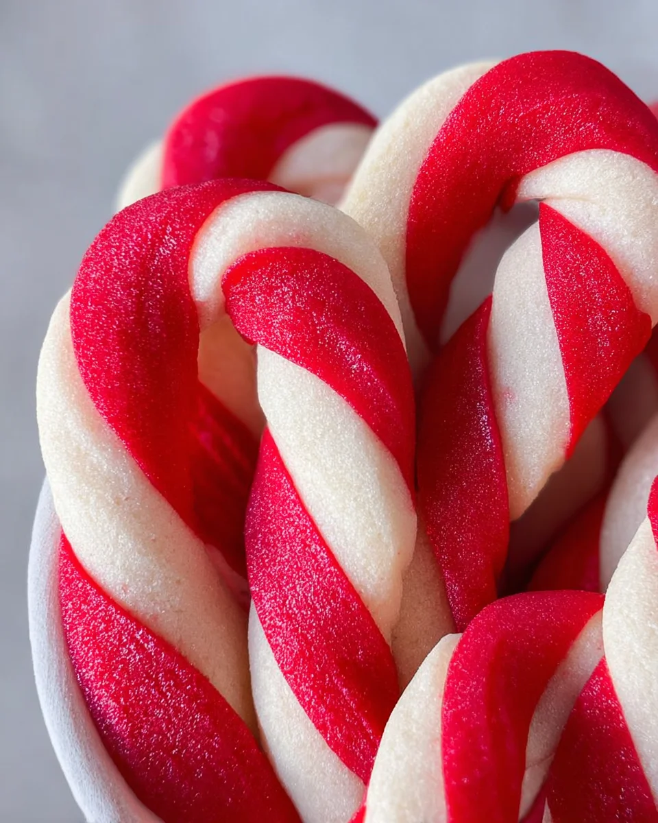 Candy Cane Cookies Recipe