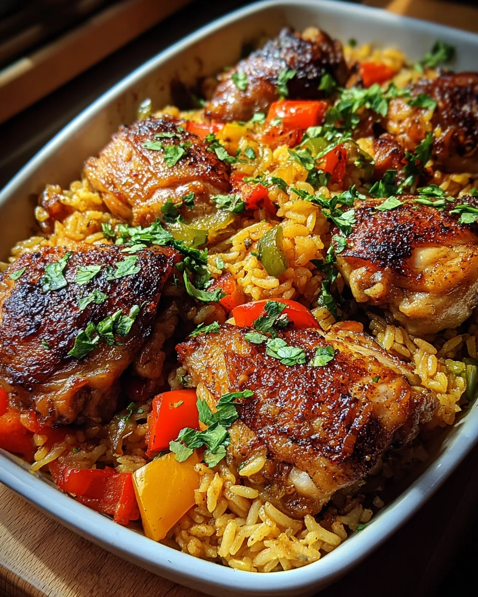 Caribbean Chicken and Rice