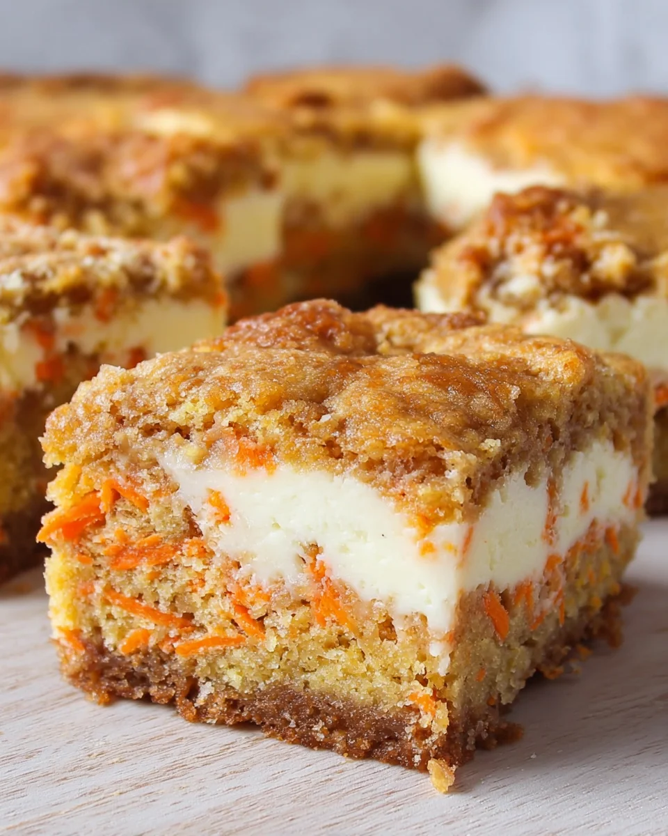 Carrot Cake Bars