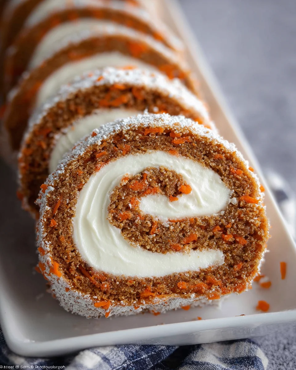 Carrot Cake Roll