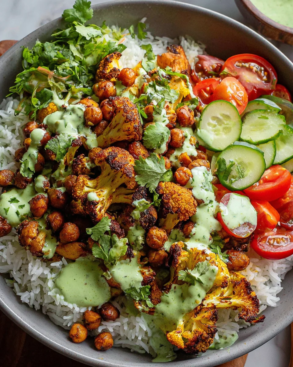Cauliflower Shawarma Bowls