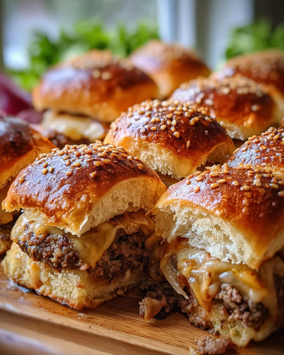 Cheeseburger Sliders