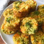 Cheesy Broccoli Quinoa Bites