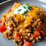 Cheesy Taco Rice Recipe