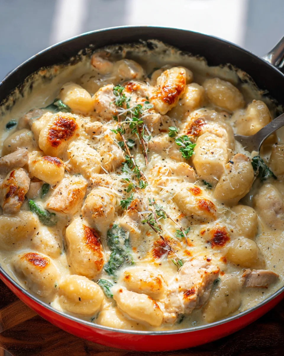 Chicken Alfredo Gnocchi