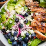 Chicken Blueberry Feta Salad