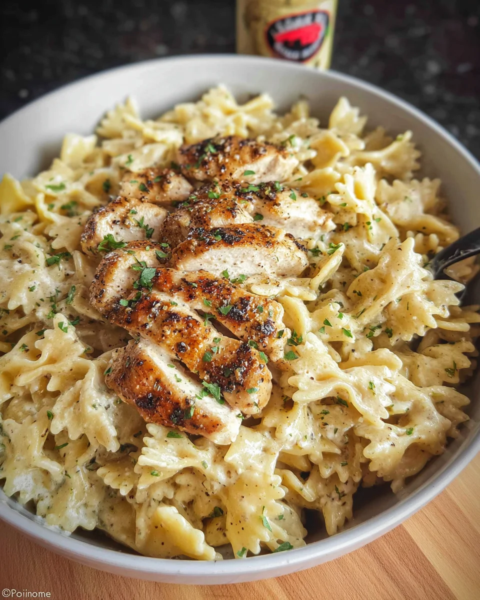 Chicken Garlic Parmesan Pasta