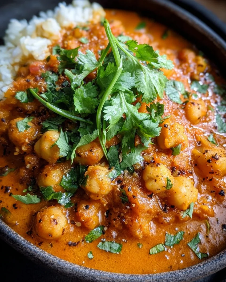 Chickpea Tikka Masala