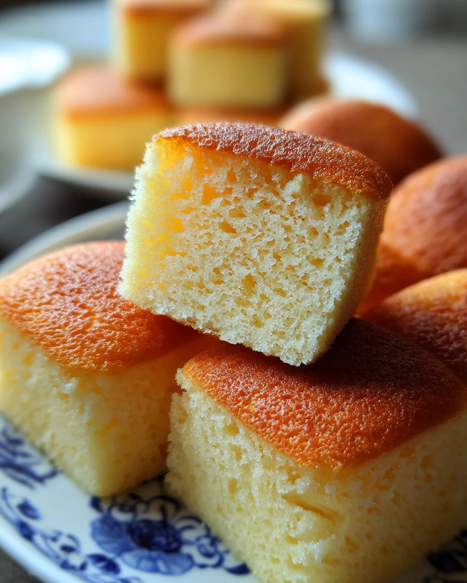 Chinese Egg Cake