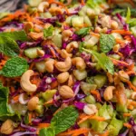 Chopped Asian Salad (Miso Dressing)
