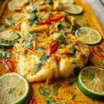 Coconut Curry Baked Cod