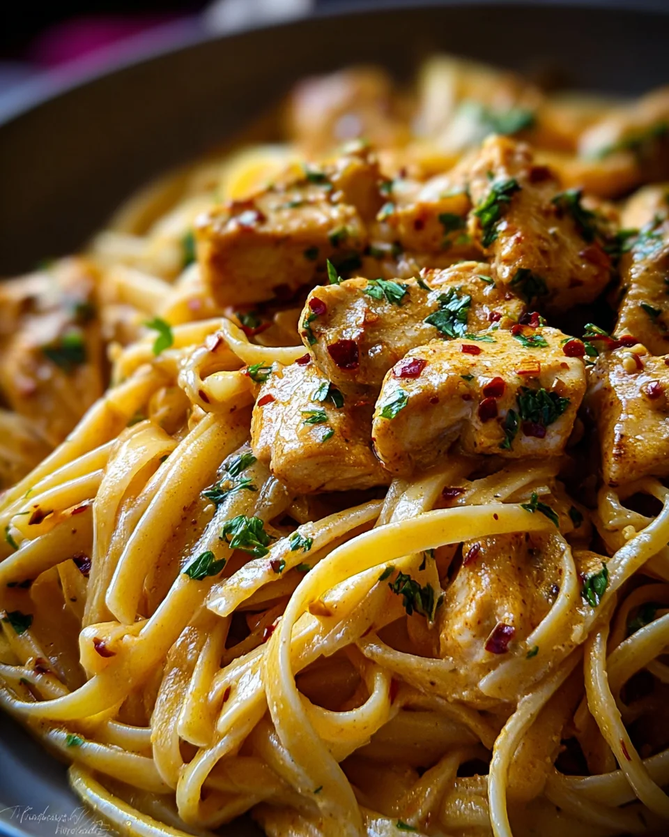 Cowboy Butter Chicken Linguine