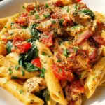 Creamy Chicken Pasta with Bacon