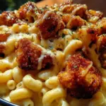 Creamy Honey Pepper Chicken Mac and Cheese Delight