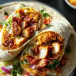 Crispy Chicken Bacon Ranch Wrap
