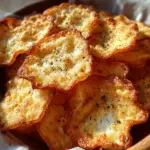 Crispy Cottage Cheese Chips