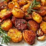 Crispy Roast Potatoes with Rosemary and Garlic - Whole30