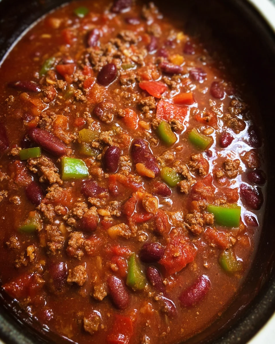 Crock Pot Chili Recipe