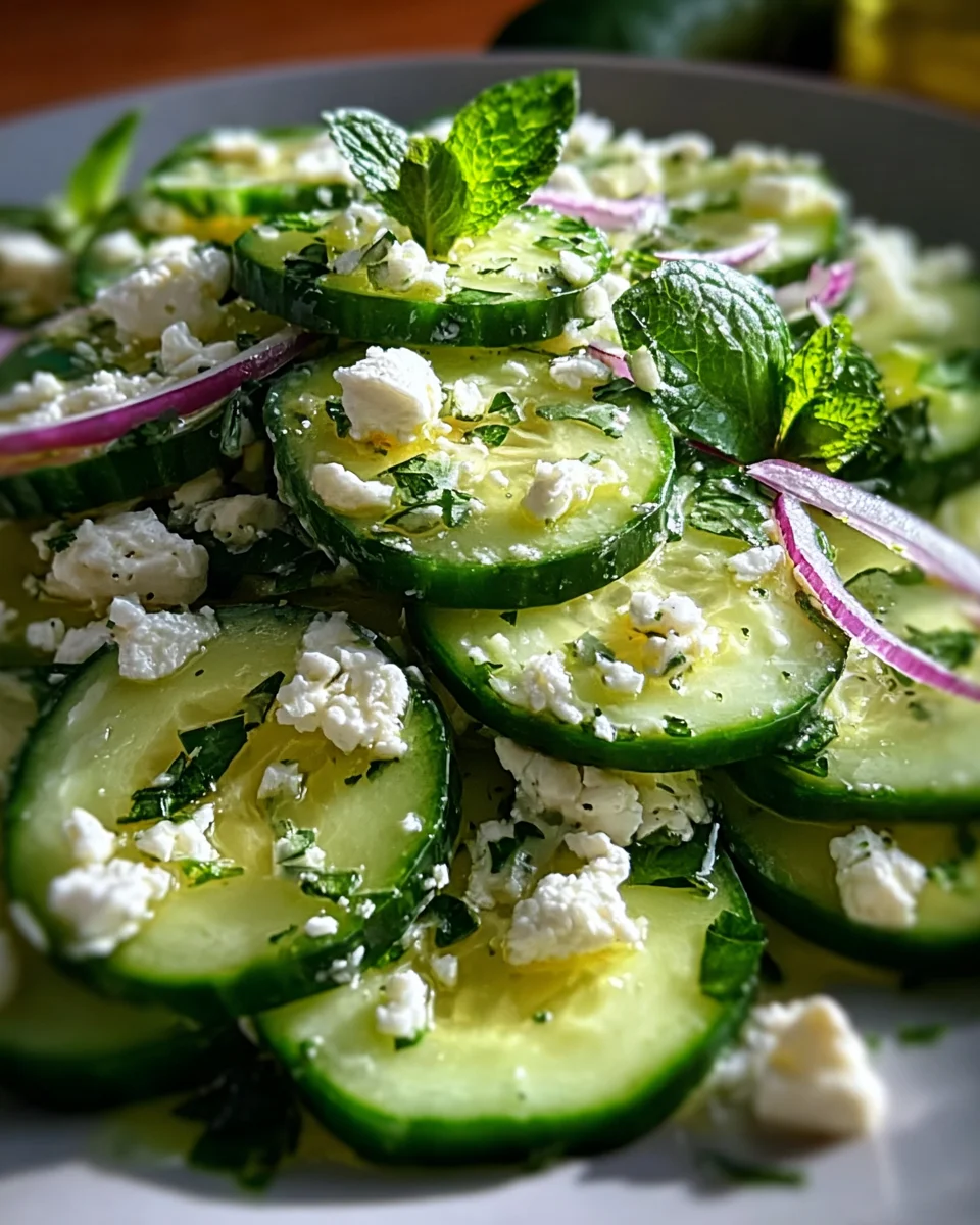 Cucumber Feta Salad