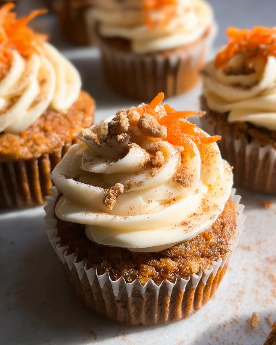 Easy Carrot Cake Cupcakes
