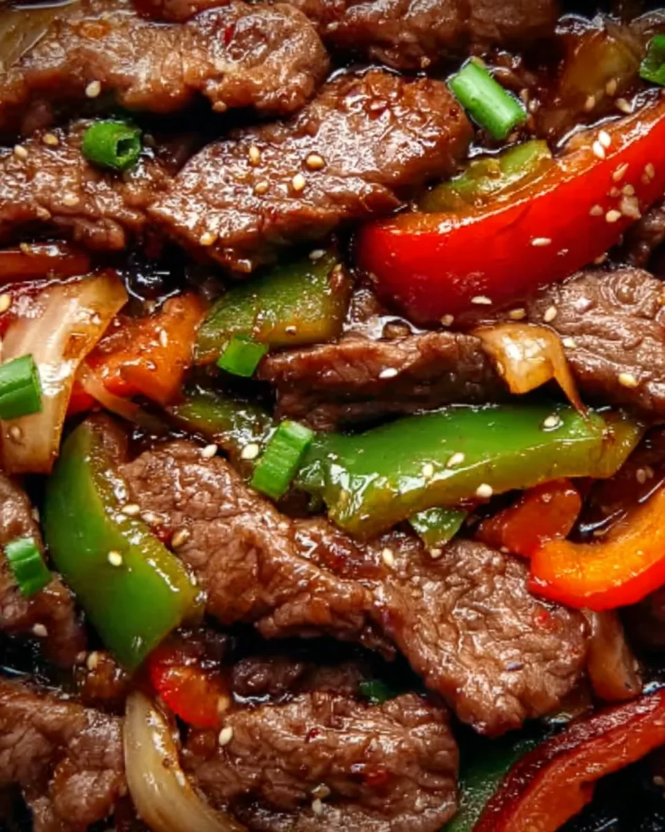 Easy Chinese Pepper Steak Recipe