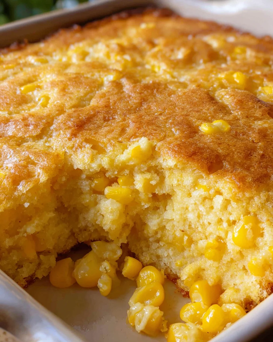 Easy Corn Casserole Recipe
