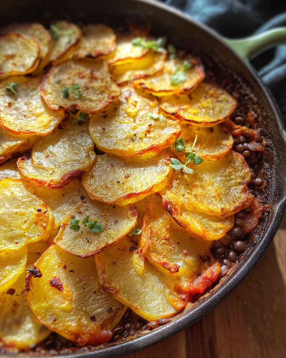 Easy Vegan Hotpot with Lentils