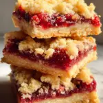 Fabulous Five Ingredient Raspberry Bars