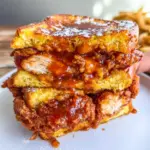 French Toast Fried Chicken Sandwich