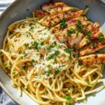 Garlic Butter Chicken Pasta